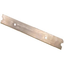 SCRAPER REPLACEMENT BLADES, STAINLESS STEEL, 4" WIDTH, 10/PK LARGE