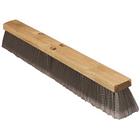 BROOM HEAD, POLYPROPYLENE, FINE SWEEP, FLAGGED WITH 3 IN TRIM GRAY, RENOWN, 24 IN, 12/CS THUMBNAIL