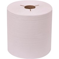 PAPER TOWELS, HARDWOUND, CONTROLLED, NATURAL/WHITE, RENOWN, 8 IN, 6 ROLLS/CT MAIN