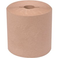 HARDWOUND PAPER TOWELS, NATURAL, CONTROLLED, RENOWN, 7.5 IN, 6 ROLLS/CS, 4800 FT MAIN