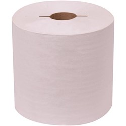 PAPER TOWELS, HARDWOUND, NATURAL/WHITE, CONTROLLED, RENOWN, 7.5 IN, 6 ROLLS/Ct LARGE