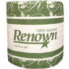 BATH TISSUE, 2 PLY WHITE, RECYCLED MATERIAL, RENOWN, 80/CS THUMBNAIL