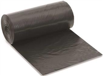 25 GALLON, 8 MIC, BLACK, 30 X 37, HIGH DENSITY, CORELESS ROLL, 25/RL, 20RL/CS LARGE