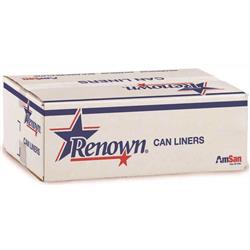 25 GALLON, 8 MIC, NATURAL, 30 X 37, HIGH DENSITY, CORELESS ROLL, 500/CS LARGE