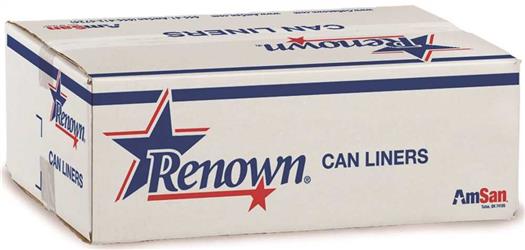 45 GALLON, 12 MIC, BLACK, 40 X 48, HIGH DENSITY, CORELESS ROLL, 250/CS LARGE