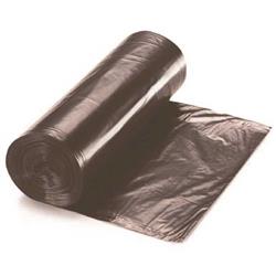 60 GALLON, 1.5 MIL, BLACK, 38 X 58, LOW DENSITY, CORELESS ROLL, 100/CS LARGE