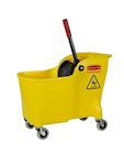 BUCKET/WRINGER COMBO UNIT, 31 QT, SIDE-PRESS, YELLOW, RUBBERMAID THUMBNAIL