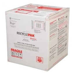 RECYCLING BOX, LARGE, FOR LIGHTBULBS, U-TUBE, HID LAMP, 1/EA LARGE