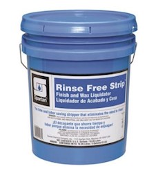 STRIPPER, SPARTAN RINSE FREE STRIP, MINT SCENT, FLOOR FINISH REMOVER, 5 GALLON LARGE