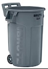 TRASH CAN, RUBBERMAID BRUTE RESIN, 44 GALLON, GREY (2131929) THUMBNAIL