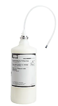 HAND SOAP, FOAMING, REFILL, RUBBERMAID ONESHOT FREE 'N CLEAN REFILLS, 27 OZ., 4/CT (FG402363) MAIN