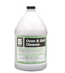 OVEN AND GRILL CLEANER, LEMON SCENT, SPARTAN, 1 GALLON, 4/CT LARGE