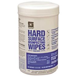 WIPES, HARD SURFACE, DISINFECTING, SPARTAN, FRESH SCENT, 125CT LARGE