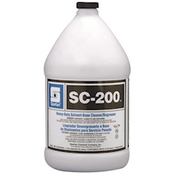 CLEANER, INDUSTRIAL DEGREASER, SPARTAN, SC-200, 1 GALLON, 4/CS LARGE