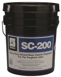 CLEANER, INDUSTRIAL DEGREASER, SPARTAN, SC-200, 5 GAL. MAIN