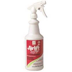 ODOR ELIMINATOR, SPARTAN, AIRLIFT, TROPICAL SCENT, 1 QT. LARGE