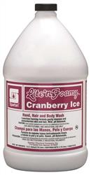 HAND SOAP, SPARTAN, LITE'N FOAMY, CRANBERRY ICE, 1 GAL. LARGE