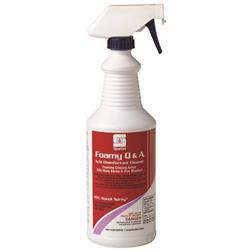 CLEANER, DISINFECTANT, SPARTAN, FOAMY Q&A, CITRUS SCENT, 1 QT. LARGE