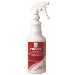 CLEANER, DISINFECTANT, SPARTAN, CDC-10, FLORAL SCENT, 1 QT. LARGE