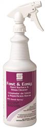 CLEANER, MULTIPURPOSE, SPARTAN, FAST & EASY, LEMON SCENT, 1 QT. LARGE