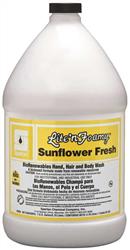 HAND SOAP, SPARTAN, LITE'N FOAMY, SUNFLOWER FRESH, 1 GAL. LARGE
