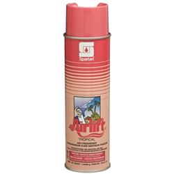 AIR FRESHENER, AEROSOL, SPARTAN, AIRLIFT, TROPICAL SCENT, 20 OZ. LARGE