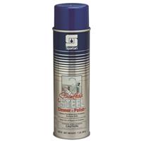 CLEANER, STAINLESS STEEL & POLISH, SPARTAN, LEMON SCENT, 20 OZ. MAIN