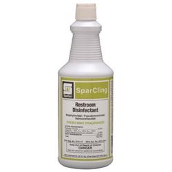 CLEANER, DISINFECTANT, SPARTAN, SPAR-CLING, MINT SCENT, 1 QT. LARGE