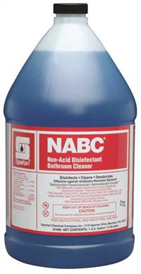CLEANER, RESTROOM, DISINFECTANT, SPARTAN, NABC, FLORAL SCENT, 1 GAL. MAIN