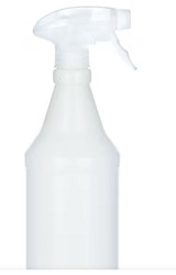 EMPTY SPRAY BOTTLES, WITH TRIGGER, SKILCRAFT, 24 OZ, 3/CT LARGE