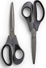 SCISSORS, TRU RED™ 8" TITANIUM COATED, STRAIGHT HANDLE, 2/PACK (TR55023) THUMBNAIL