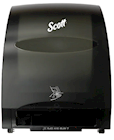 DISPENSER, HARDWOUND PAPER TOWELS, SCOTT ESSENTIAL AUTOMATIC, SMOKE BLACK THUMBNAIL