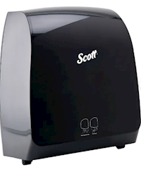 DISPENSER, HARDWOUND PAPER TOWELS, SCOTT PRO, ELECTRONIC BLACK MAIN
