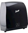 DISPENSER, HARDWOUND PAPER TOWELS, SCOTT PRO, ELECTRONIC BLACK THUMBNAIL