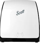 DISPENSER, HARDWOUND PAPER TOWELS, SCOTT MOD SLIMROLL, WHITE THUMBNAIL