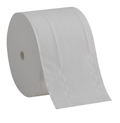 TOILET TISSUE, 2-PLY, ANGEL SOFT, COMPACT CORELESS ROLLS, WHITE, 1125 SHEETS/ROLL, 18 ROLLS/CT LARGE