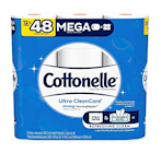 BATH TISSUE, 1-PLY, COTTONELLE, 340 SHEETS/ROLL, 12 ROLLS/CS THUMBNAIL