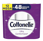 BATH TISSUE, 2-PLY, COTTONELLE, 284 SHEETS/ROLL, 12 ROLLS/CS THUMBNAIL