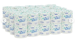 BATH TISSUE, 2-PLY, SCOTT, WHITE, 550 SHEETS/ROLL, 40 ROLLS/CT THUMBNAIL