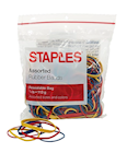 RUBBER BANDS, SUPER SIZED, 1/4 LB BAG OF ASSORTED LARGE BANDS, 200/PK THUMBNAIL