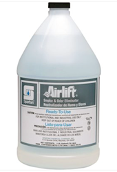 ODOR & SMOKE ELIMINATOR, AIR NEUTRALIZER, AIRLIFT BY SPARAN, FLORAL SCENT, 1 GALLON, 4/CT LARGE