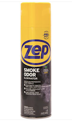 DEODORIZER, SMOKE ELIMINATOR, AIR FRESHENER SPRAY, ZEP, 16 OZ LARGE