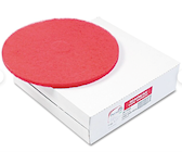 12" RED, BUFFING FLOOR PAD, BOARDWALK, 5/CS THUMBNAIL