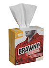 WIPERS, FIBERBOARD DRY CLOTHS, WHITE, BRAWNY INDUSTRIAL 176 WIPERS/BOX, 10 BOXES/CS THUMBNAIL