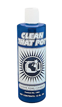CLEANER, FOR COFFEE POTS, CLEAN THAT POT, 12 FL OZ. MAIN
