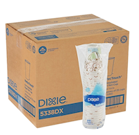 CUPS, HOT, PAPER, INSULATED, DIXIE, PERFECTOUCH, 8 OZ., 500/CT MAIN