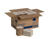 NAPKINS, 2-PLY, BROWN, FOR DISPENSERS, DIXIE ULTRA, 250/PK, 24 PACKS/CT MAIN