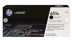INK CARTRIDGE, BLACK TONER, STANDARD YIELD, 651A THUMBNAIL