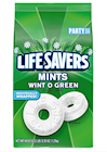 MINTS, LIFE SAVERS, WINT O GREEN, INDIVIDUALLY WRAPPED, HARD CANDY, PARTY SIZE, 44.92 OZ. THUMBNAIL