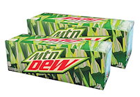 SODA, MOUNTAIN DEW, CANS, 12 OZ., 24/CT THUMBNAIL